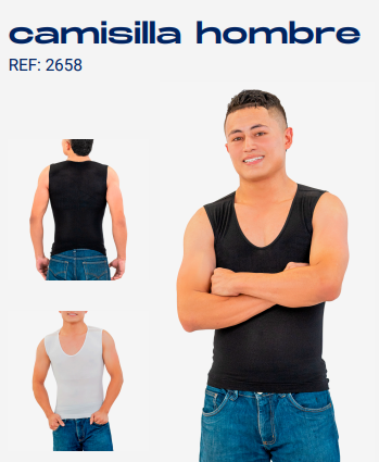 CAMISILLA DE HOMBRE/2658